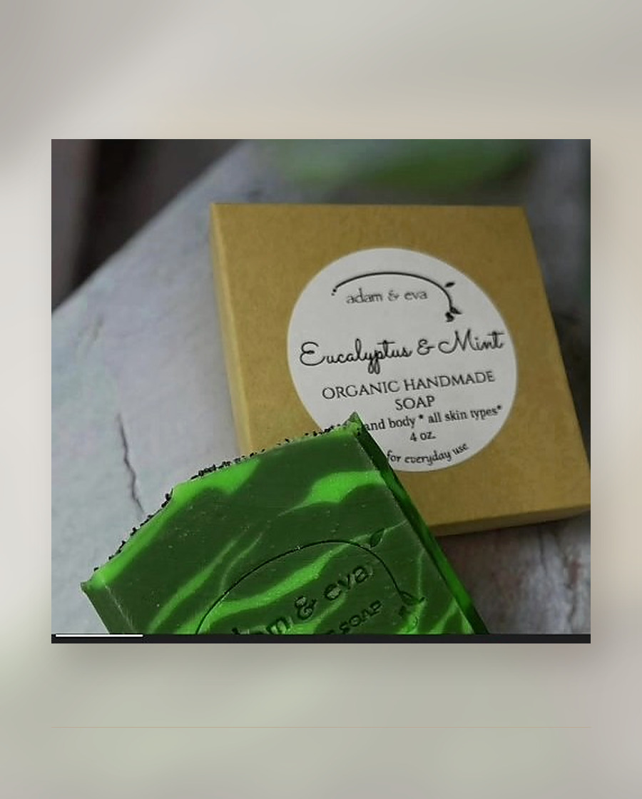 Eucalyptus and Mint handmade soap