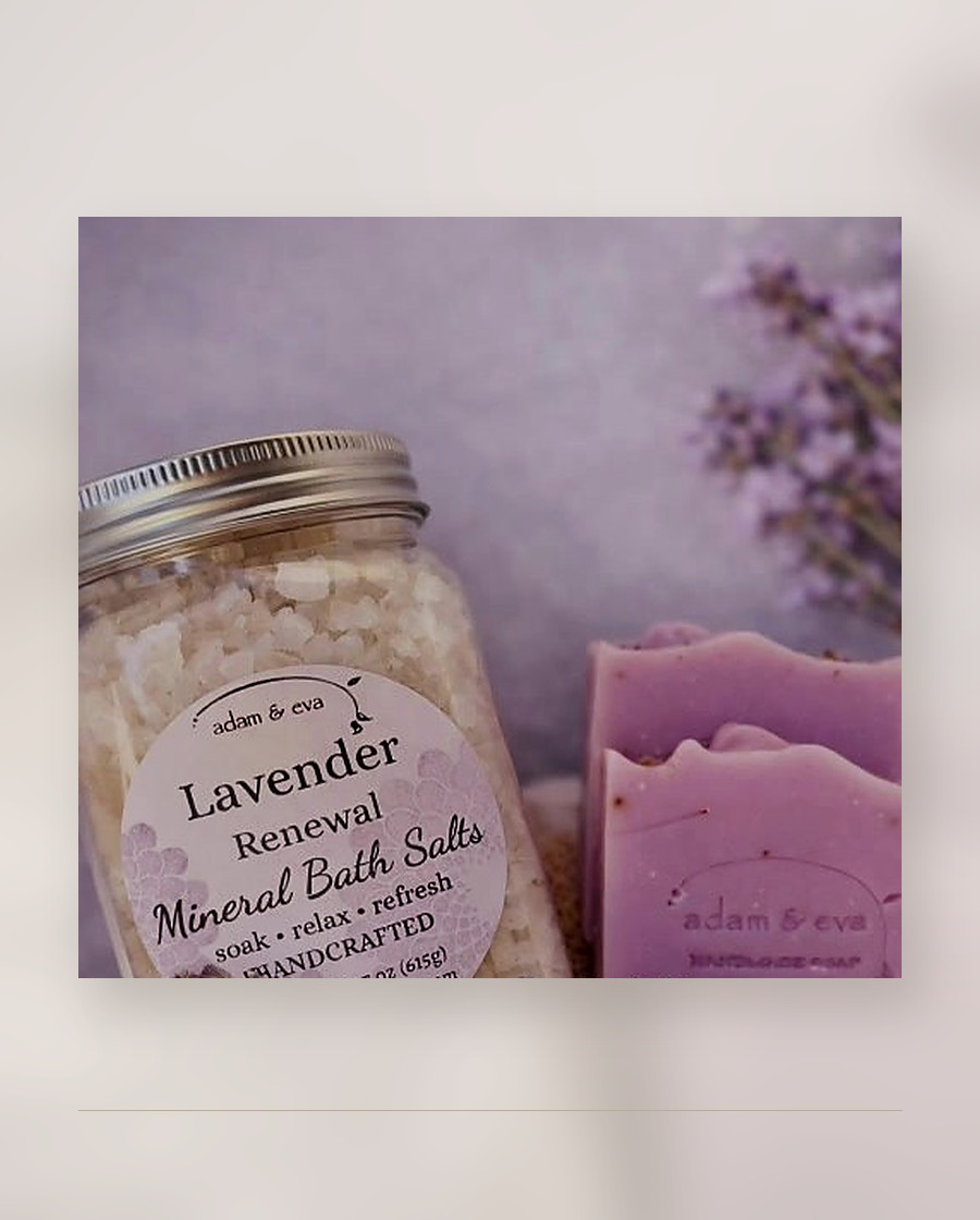 Lavender Renewal mineral bath salts