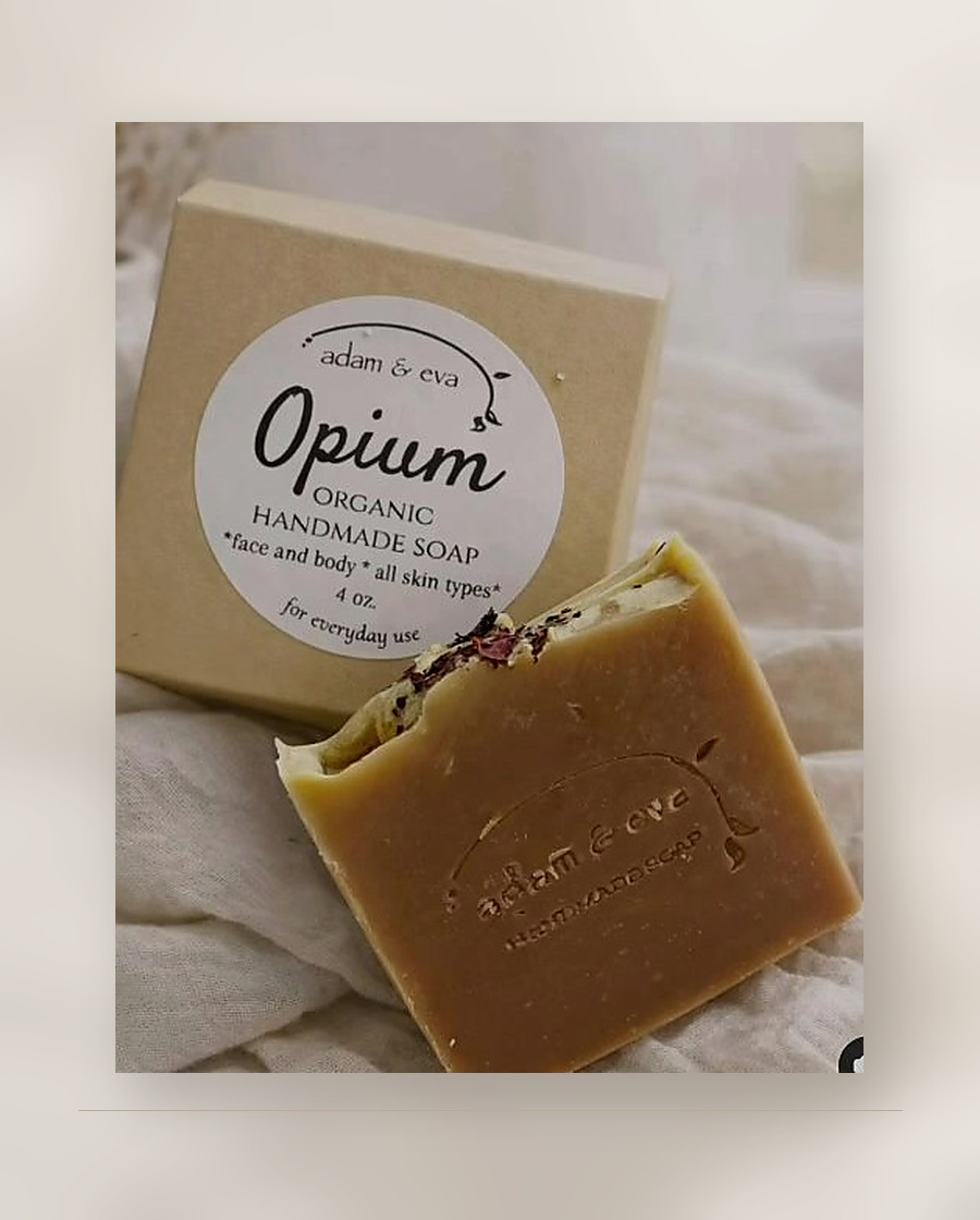 Opium organic handmade soap
